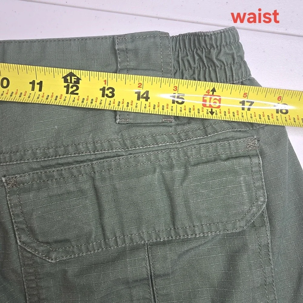 CQR TLP117 Mens Tactical Cargo Pants Green Ripstop Military Hiking Utility -3648